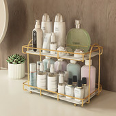 Enyawell Luxus 2L fürdőszobai polc Tároló állvány Kijelző állvány Polcok Kozmetika sampon tartó zuhany rúzs smink szervező