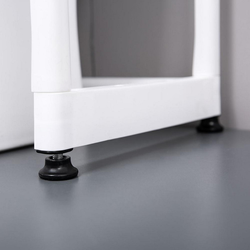 Kelių sluoksnių plastikinis tualeto stovo laikiklis Vonios kambario kampinės lentynos Šampūno laikiklis Dušo lentynos lentynos laikiklis