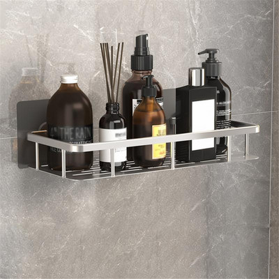 Kupaonske police Organizacija kutne police bez bušenja Tuš Stalak za pohranu Držač Organizator WC-a Držač sapuna Kupaonski pribor