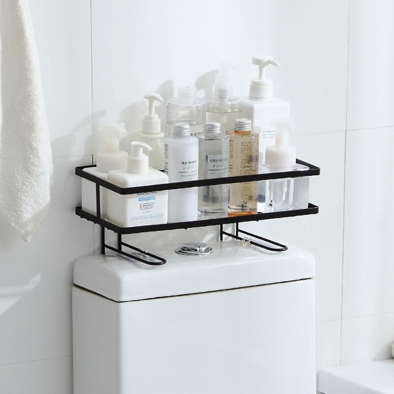 Raft pentru toaletă din metal pentru baie, rezistent la apă