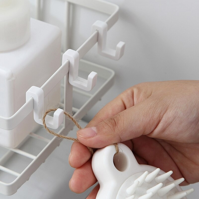 Raft pentru toaletă din metal pentru baie, rezistent la apă