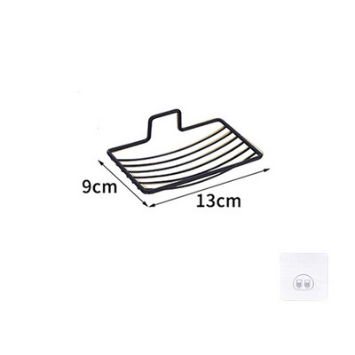 Rozsdamentes acél tároló állvány lyukasztás nélküli konyhai WC falra akasztható fürdőszobai rendszerező tartozékok Sarokpolc lefolyókészlet