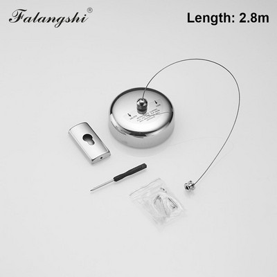 Прибираща се сушилня за връв за дрехи Закачалка за домашно пране Поставка за сушене SUS 304 Въжена стенна закачалка Поставка за въже за дрехи Сушилня за дрехи WB3001