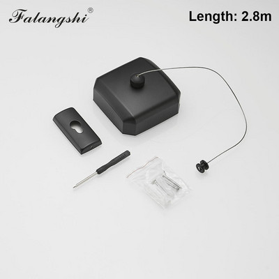 Прибираща се сушилня за връв за дрехи Закачалка за домашно пране Поставка за сушене SUS 304 Въжена стенна закачалка Поставка за въже за дрехи Сушилня за дрехи WB3001