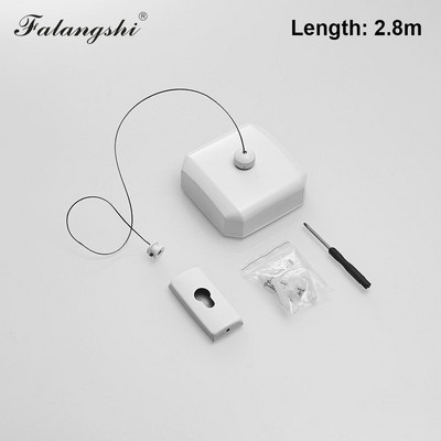 Прибираща се сушилня за връв за дрехи Закачалка за домашно пране Поставка за сушене SUS 304 Въжена стенна закачалка Поставка за въже за дрехи Сушилня за дрехи WB3001