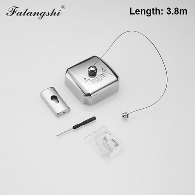 Прибираща се сушилня за връв за дрехи Закачалка за домашно пране Поставка за сушене SUS 304 Въжена стенна закачалка Поставка за въже за дрехи Сушилня за дрехи WB3001