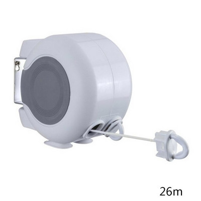 Nešiojami stilingi drabužiai, džiovinami Ištraukiama dviguba drabužių linija, skirta naudoti lauko vonios kambaryje Paprastas dizainas tobulinamas