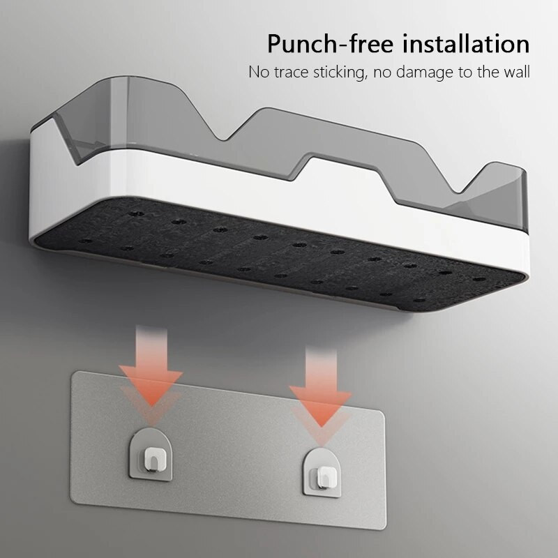 Vonios lentyna Sieninis Dušo Tvarkyklės Lentynos Tualetas Šampūnas Laikymas Kosmetikos Tvarkyklės Krepšelis Vonios Priedai