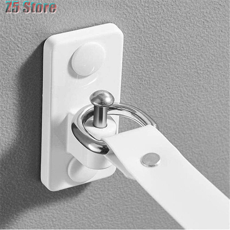 Прибираща се вътрешна външна невидима въже за дрехи с отвор за закачалка Въже за дрехи Сушилник за въжета Балкон Връв за дрехи Без пробиване