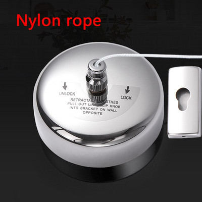 ORZ Ruhaakasztók Ruhakötél Mosoda Fal Behúzható Szárító Kötél Ágynemű Erkély Kültéri Összecsukható Ruhák Fürdőszoba Stretch ágynemű