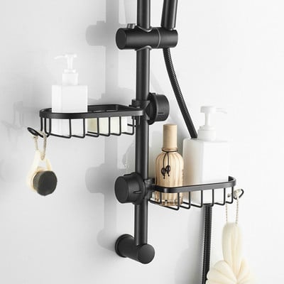 Fürdőszoba csaptelep tároló állvány zuhanyszappan tartó Fürdőszoba szervezés Zuhanypolcok Konyhai csaptelep Fürdőszoba kiegészítők