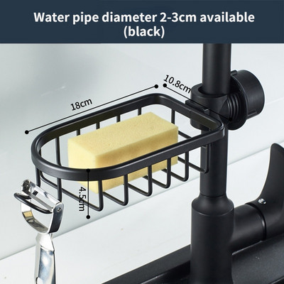 Fürdőszoba csaptelep tároló állvány zuhanyszappan tartó Fürdőszoba szervezés Zuhanypolcok Konyhai csaptelep Fürdőszoba kiegészítők