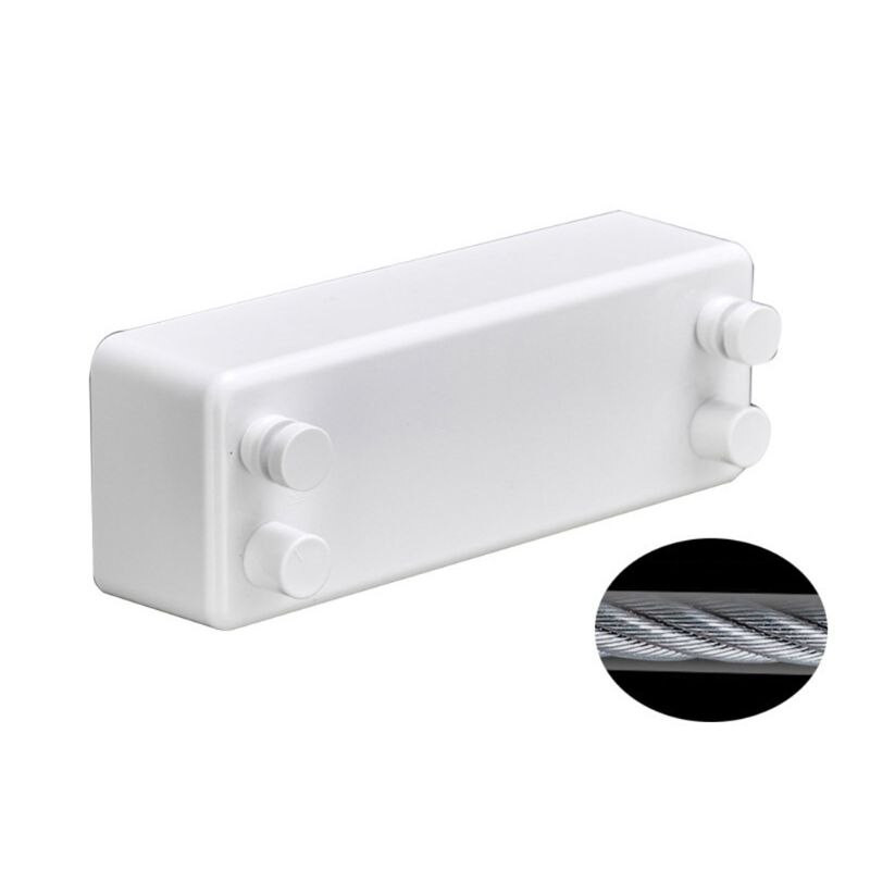 Прибираща се невидима въже за дрехи ABS алуминиева сушилня с регулируема въжена връв Dropshipping