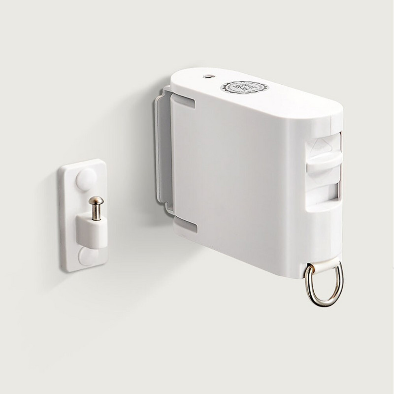 Прибираща се невидима въже за дрехи Неударна стойка за закачане на дрехи Въже Сушилня Организатор Закачалка за пране Линия за домашни аксесоари