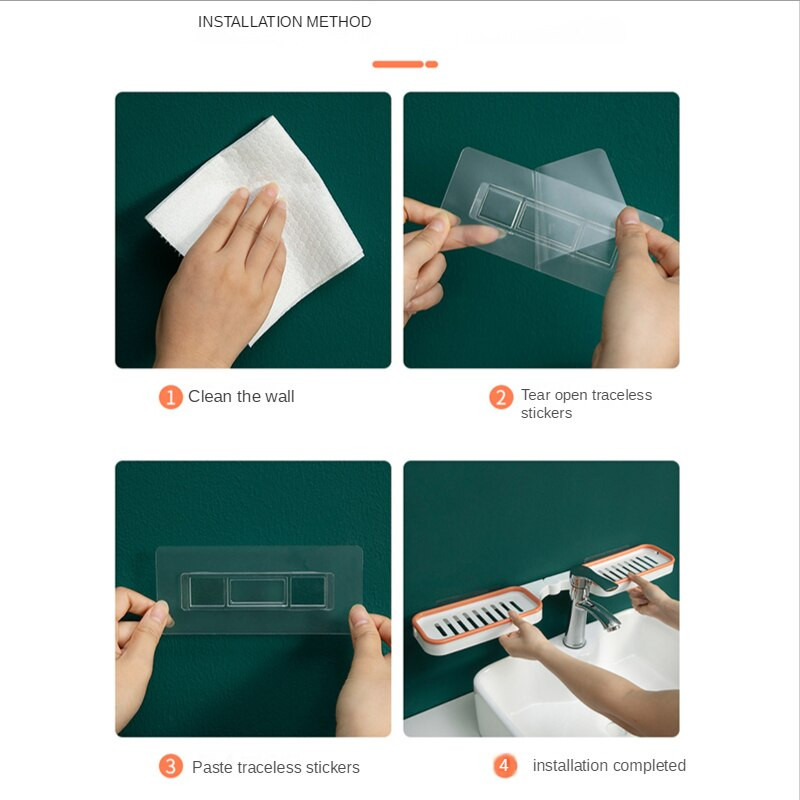 Mosodo Сгъваем ъглов рафт за баня Кухня Съхранение Въртящ се багажник Плаващи рафтове за стенен държач Триъгълен органайзер за душ