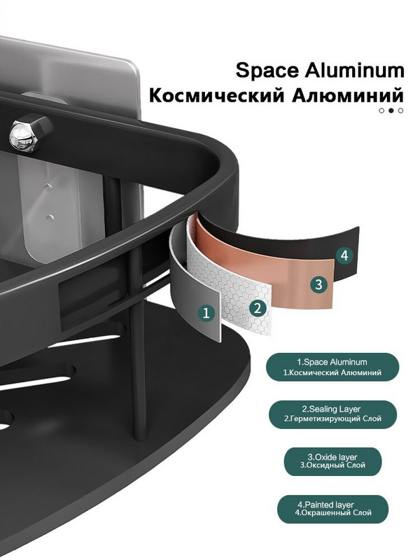 Rafturi de baie Depozitare pe colț pentru prosoape de toaletă Raft de duș din aluminiu Suport suport pentru șampon fără pereți Accesorii pentru baie