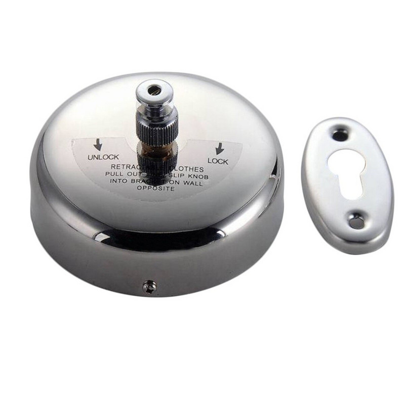 Прибираща се въже за дрехи на закрито Квадратна кръгла въже от неръждаема стомана Външна сушилня за дрехи с 3,8 м стоманено въже за пране