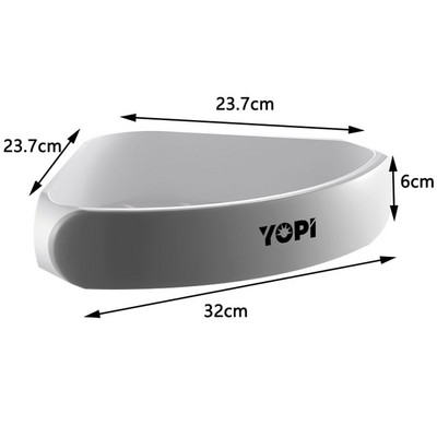 Vonios kambario tvarkyklės lentyna trikampė kampinė lentyna prie sienos tvirtinamas šampūnas kosmetikos laikymo lentyna Virtuvės nemokama perforavimo lentyna