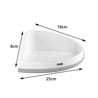 Vonios kambario tvarkyklės lentyna trikampė kampinė lentyna prie sienos tvirtinamas šampūnas kosmetikos laikymo lentyna Virtuvės nemokama perforavimo lentyna