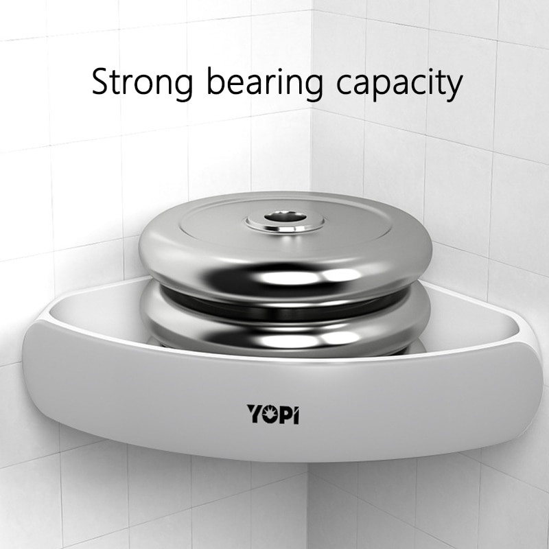 Vonios kambario tvarkyklės lentyna trikampė kampinė lentyna prie sienos tvirtinamas šampūnas kosmetikos laikymo lentyna Virtuvės nemokama perforavimo lentyna