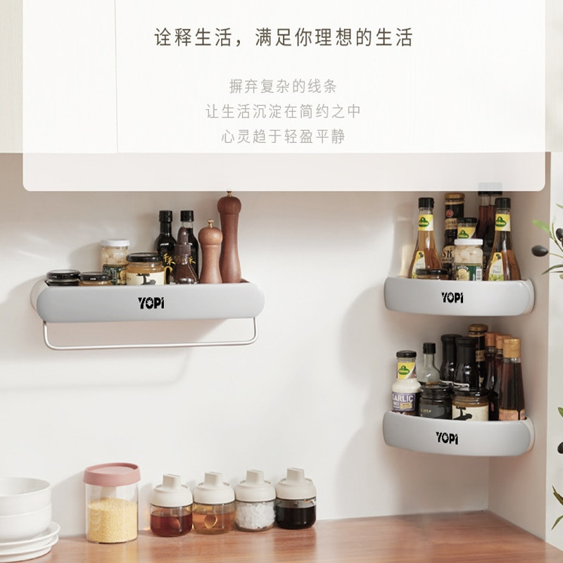 Vonios kambario tvarkyklės lentyna trikampė kampinė lentyna prie sienos tvirtinamas šampūnas kosmetikos laikymo lentyna Virtuvės nemokama perforavimo lentyna