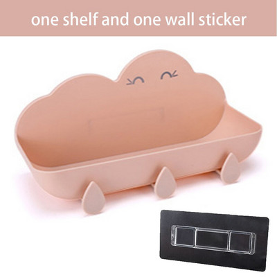 Vannitoa riiulid riiulid dušikabiin seinale kinnitatavate konksude jaoks. Köök maitseained hoiustamisrest šampoonialusalus raamaturiiul