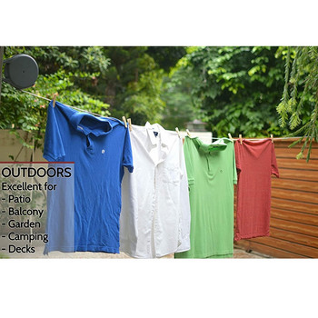 Αναδιπλούμενο Σχέδιο Ρούχων| Στεγνωτήριο ρούχων βαρέως τύπου για εσωτερικούς και εξωτερικούς χώρους Εύκολη εγκατάσταση| Καλό για βρεγμένα ή στεγνά ρούχα