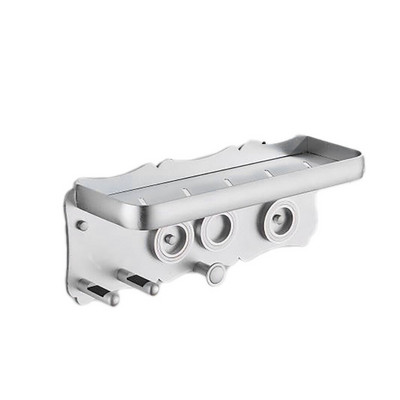 Fööni hoidik Vannitoa riiulid Seinale kinnitatav hoiurest Vannitoa riiul Dysoni Supersonic föönihoidiku jaoks