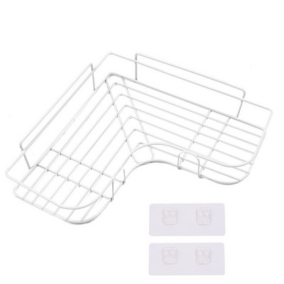 Raft pentru baie, montare pe perete, suport pentru șampon, cu ventuză, fără găurire, depozitare în bucătărie, accesorii pentru baie