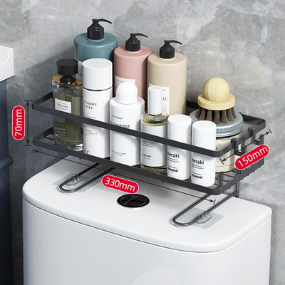 Vonios tualeto lentyna Laikymo lentyna Nemokama perforacija Vonios kambarys Sieninė laikymo lentyna tualeto tualeto lentyna