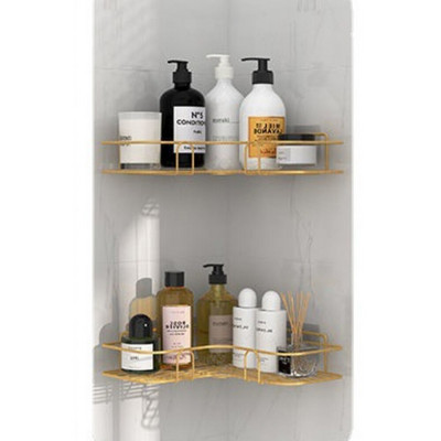 Fürdőszoba tároló állvány Toliet tartó Zuhany sampon polc tartó Fürdőszoba kiegészítők Konyhai rendszerező