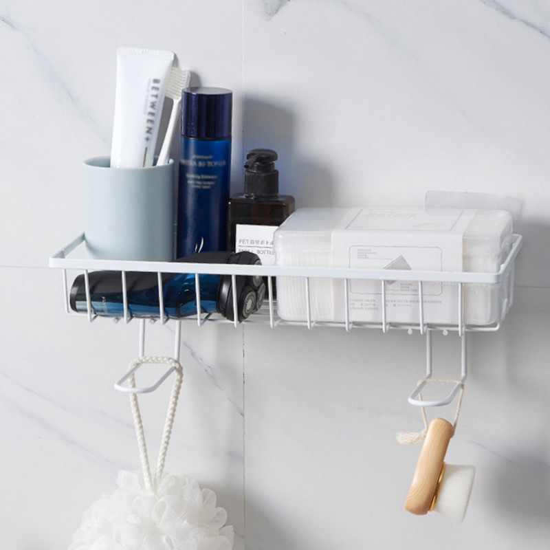 Tualeto laikymo lentyna Be perforavimo Tualeto popierinio rankšluosčio laikiklio lentyna virš tualeto sienos Pakabinamas laikymo krepšelis Vonios kambario priedai