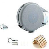 Suport de rufe retractabil de 12M frânghie din oțel inoxidabil uscător de rufe Secadora De Ropa Umeraș pentru rufe Tendedero