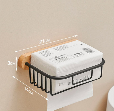 Raft pentru toaletă Suport pentru hârtie igienică Montare pe perete pentru baie Suport rolă de hârtie Coș pentru șervețele Dispenser pentru hârtie Accesorii pentru baie