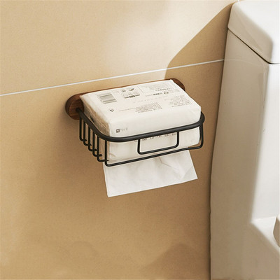 Raft pentru toaletă Suport pentru hârtie igienică Montare pe perete pentru baie Suport rolă de hârtie Coș pentru șervețele Dispenser pentru hârtie Accesorii pentru baie