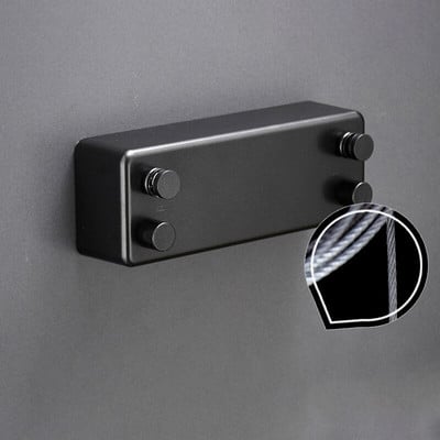 Drabužių linija Džiovintuvas Vonios kambario aksesuarai Džiovintuvas Baltas/Juodas/Auksinis/sidabrinis rūbų linijinis skalbinių džiovintuvas Dvisluoksnis