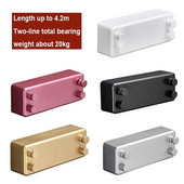 Ištraukiama drabužių linijinė džiovyklė Vidinė lauko džiovinimo lentyna ABS plastikinė skalbinių džiovykla Skalbinių džiovykla Teleskopinė sieninė džiovinimo lentyna