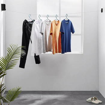 Οικιακός αναδιπλούμενος μπαλκόνι ρούχων χωρίς τρύπες εσωτερικού χώρου ABS