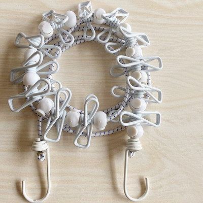 Nešiojama skalbinių linija su spaustukais nuo vėjo nepraleidžianti kelionių stovyklavimo drabužių linija Ištraukiama elastinga skalbinių džiovinimo drabužių linija viešbučiui