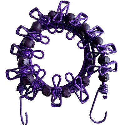 Nešiojama skalbinių linija su spaustukais nuo vėjo nepraleidžianti kelionių stovyklavimo drabužių linija Ištraukiama elastinga skalbinių džiovinimo drabužių linija viešbučiui