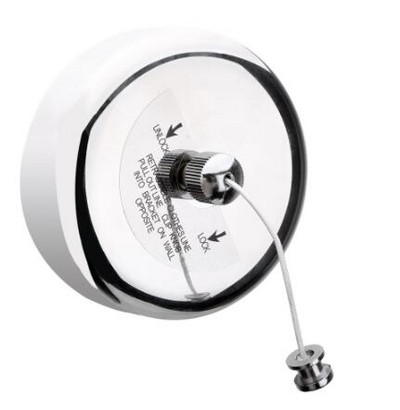 Kūrybinė lauko drabužių kabykla Vidinė ištraukiama drabužių virvė Teleskopinė nerūdijančio plieno virvelė skalbinių pakabos Sieninė džiovinimo lentyna