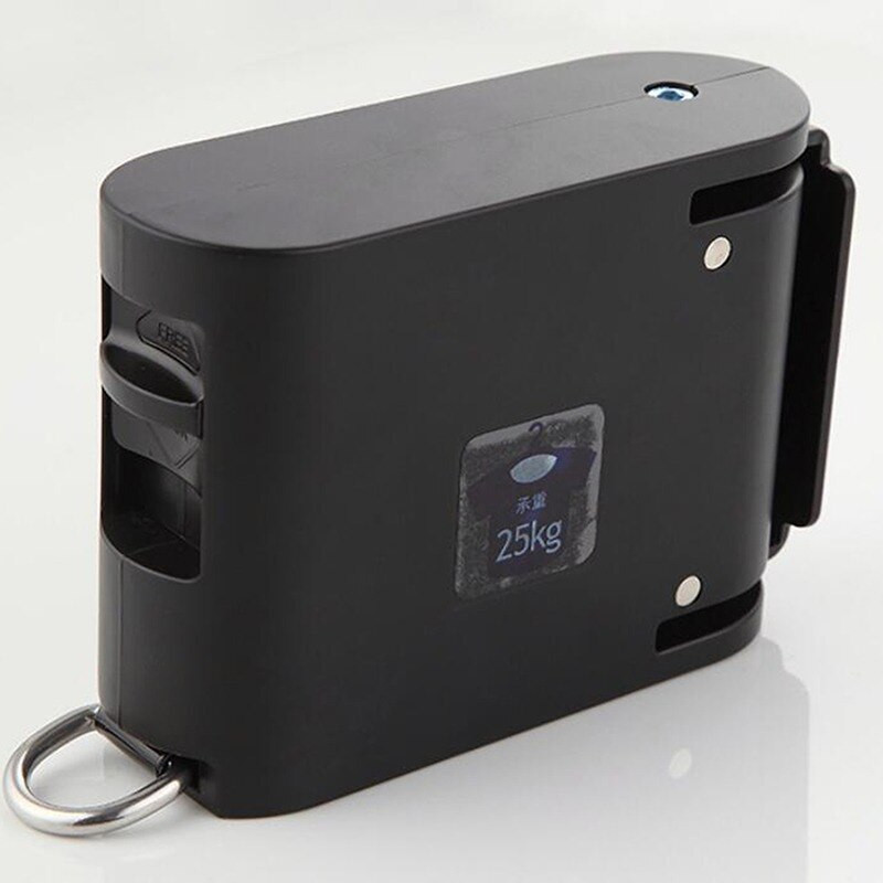 Nematoma drabužių linija, ištraukiama su kabyklos skyle, sieninė rūbų virvė, džiovinimo lentyna, balkonas, drabužių linija, skirta butams