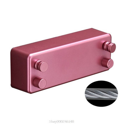 Ištraukiama nematoma drabužių linija ABS aliuminio džiovintuvas su reguliuojama nerūdijančio plieno dviguba lyno styga Hotel Style O15 Dropship