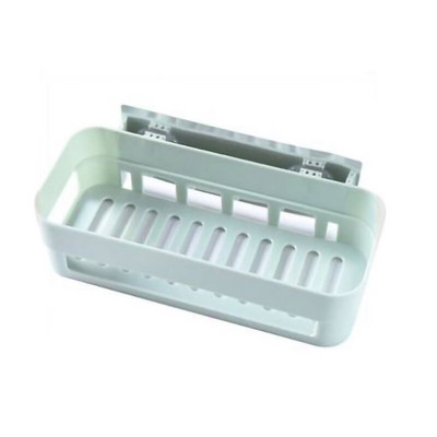 1db sarok tároló állvány műanyag fürdőszobai tároló polcok öntapadó mosogató szivacstartó Üreges lefolyó kosár konyhai rendszerező