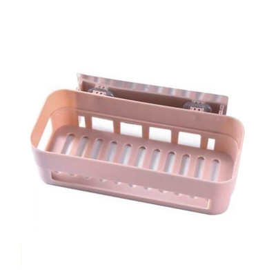 1db sarok tároló állvány műanyag fürdőszobai tároló polcok öntapadó mosogató szivacstartó Üreges lefolyó kosár konyhai rendszerező