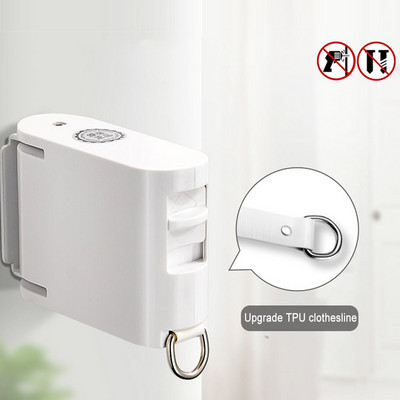 4,2 M nematoma ištraukiama rūbų virvė viduje, lauko, be smūgių