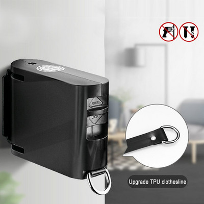 4,2 M nematoma ištraukiama rūbų virvė viduje, lauko, be smūgių