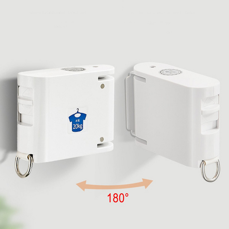 4,2 M nematoma ištraukiama rūbų virvė viduje, lauko, be smūgių