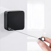 3,5 M automatikus visszahúzható szárítóállvány 304 rozsdamentes acél ruhakötél tartós visszahúzható kötél beltéri 20 kg terheléshez