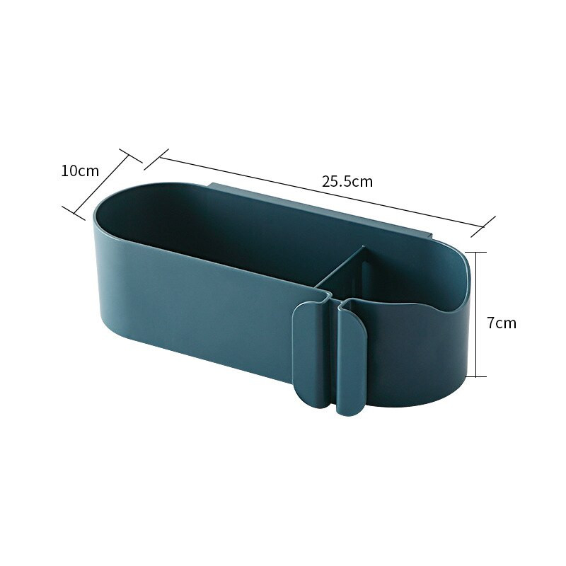 Raft de organizare pentru baie Suport pentru uscător de păr Suport pentru perie de îndreptat Leagăn Accesorii montate pe perete pentru depozitare acasă la baie